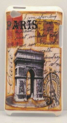 for iPod touch 4th g 4 4g itouch case cover skin Paris retro vintage look  - Afbeelding 1 van 3