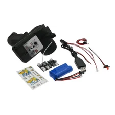 2.4G Remote Control with 2 in 1 Receiver ESC Battery for RC Car Auto Toys Parts