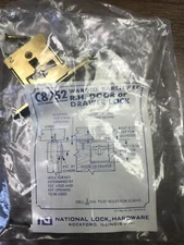 National C8252 Drawer Door Lock Skeleton Bit Key Replacement Mortise