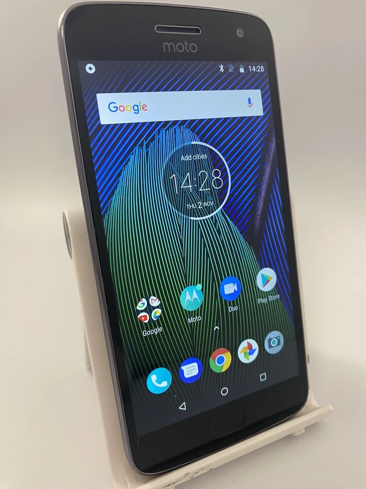 Motorola Moto G5 Plus Grey Unlocked 5.2" 32GB 12MP 2GB RAM Android Smartphone - Image 4 of 4