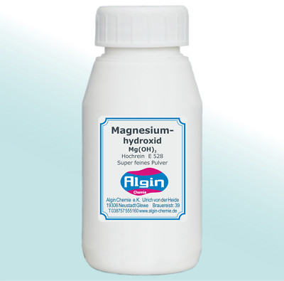 Magnesiumhydroxid reinst 100 ml / 80 Gramm food grade E528  Säureregulator