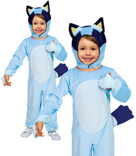 Bluey Child Costume Toddler Book Day Fancy Dress Boys Girls Outfit