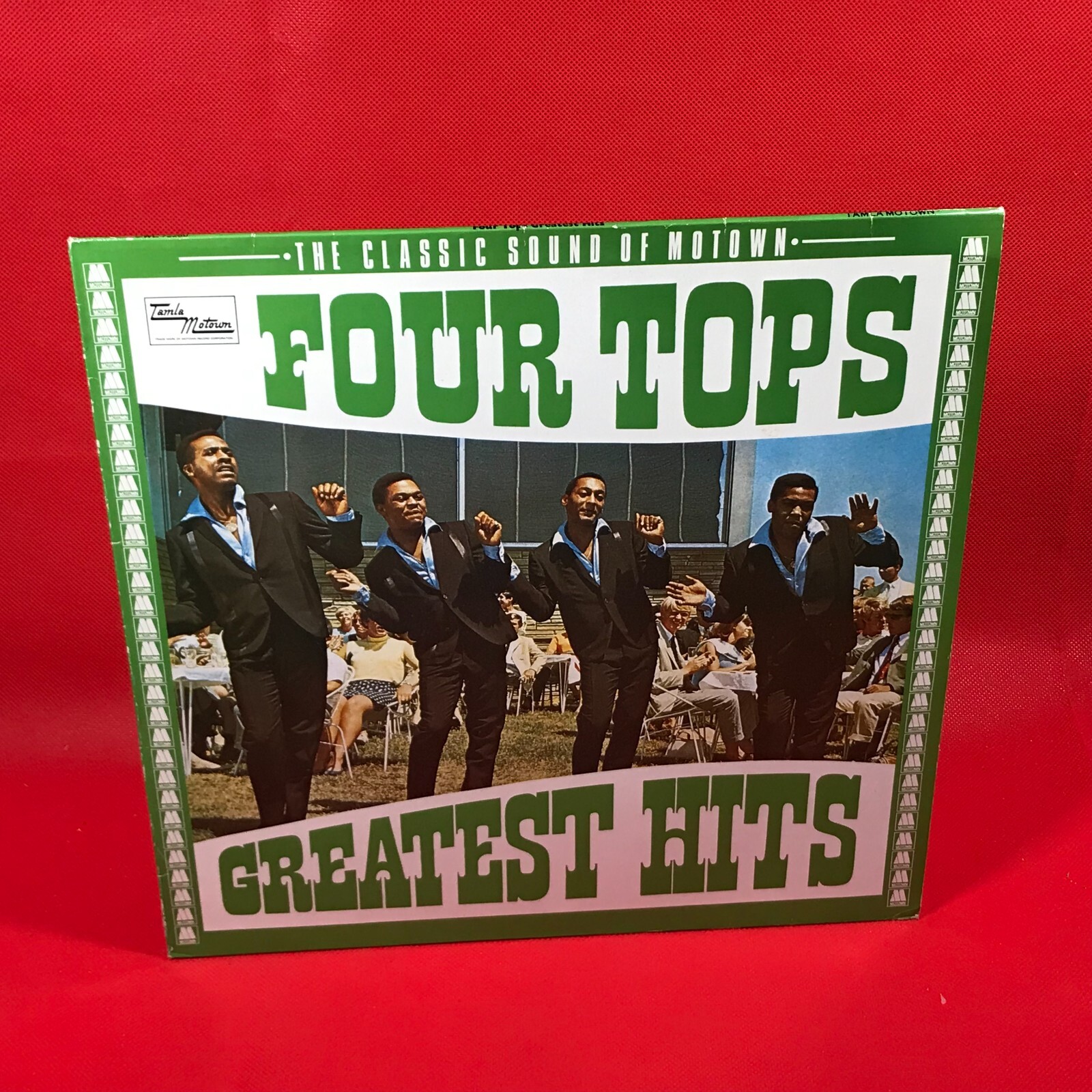 FOUR TOPS Greatest Hits 1988 vinyl LP Bernadette best of Reach Out I'll Be There
