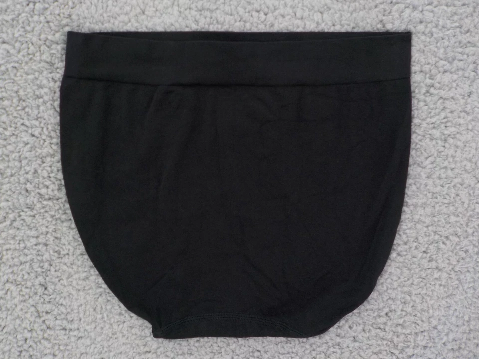 CAROLE HOCHMAN BRIEFS 3 PK SZ M BLACK BEIGE WHITE SEAMLESS FULL COVERAGE PANTIES - Image 3 of 4