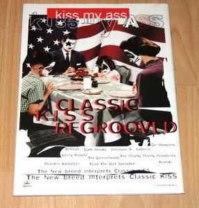 Kiss Back Cover Hit Parader Magazine August 1994 Usa Amerika Heft Simmons Ebay