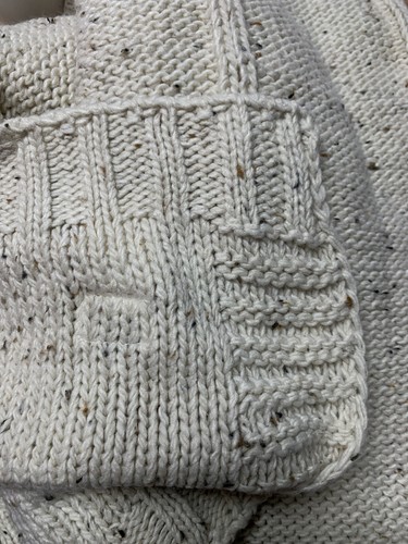 Woven Striped Knit Nep Throw Blanket 
