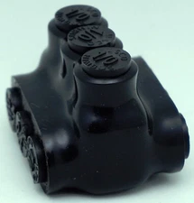 ILSCO PBTD-3-1/0 Insulated Multi-Tap Connector, 3 Tap, 1/0-14 Wire Size