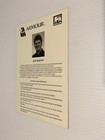 Vintage 1991 Jeff Burton NASCAR Postcard / Handout — photo 2