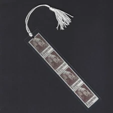 Albert Einstein - Nobel Prize Winner -Vintage Set of 4 Stamps Bookmark L@@K!