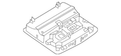Genuine Nissan 2017-2022 Pathfinder Leaf Rogue SL Map Lamp Assembly 26430-9PJ7B