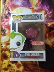 Funko Pop Heroes! Batman Arkham Asylum#53 THE JOKER(Purple Chrome)Target Exclsve