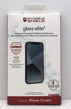 ZAGG InvisibleShield Glass Elite Plus Screen Protector for Apple iPhone 12 Mini