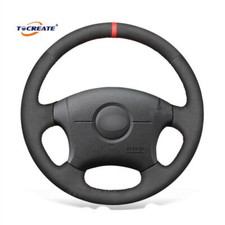 DIY Suede Steering Wheel Cover for Hyundai Elantra 2001-2006 #AE03