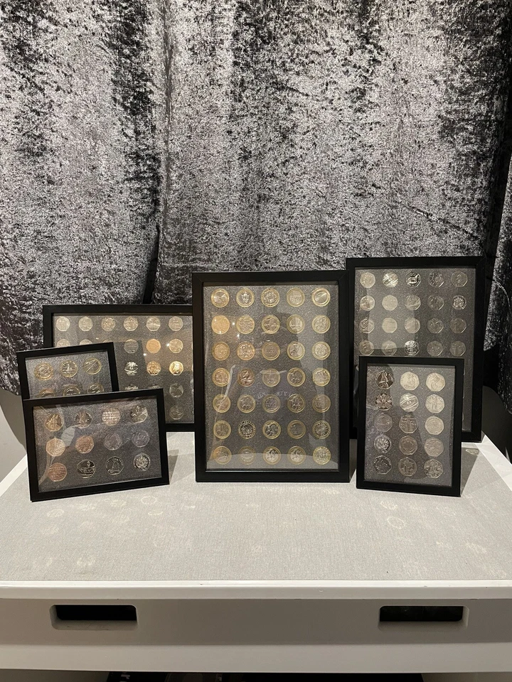 2 Pound Coin Display 35 Coins For Your Rare Collection £2 Frame - Image 3 of 3