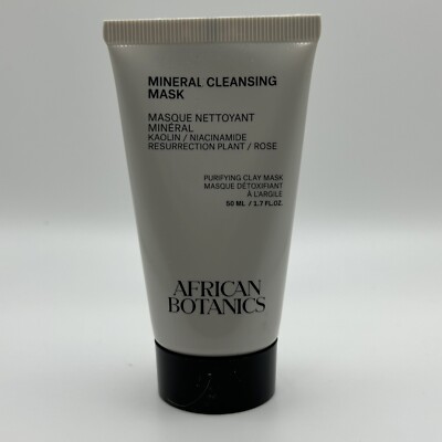 African Botanics | Mineral Cleansing Mask  | 1.7 oz  NWOB | New SEALED MSRP $ 85