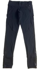 Victoria  s Secret Pink Ultimate Leggings Black, Zipper Ankles, Women  s Size S