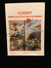 COMBAT - Game Program Instructions / Manual - ATARI 1977