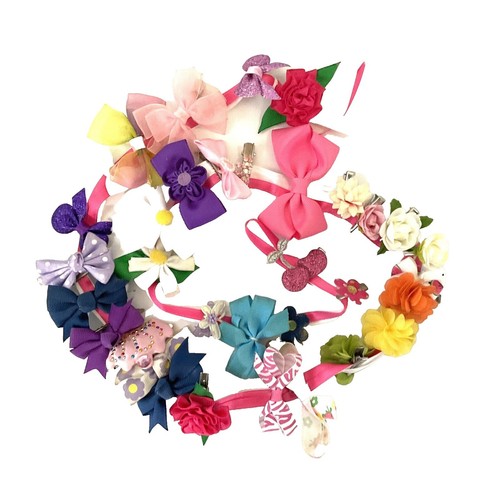 Crystal Flower Hair Barrette Clip 4\