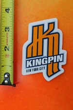 K KINGPIN NYC King Clear 90's Rollerblade Blades Skates INLINE Skating STICKER