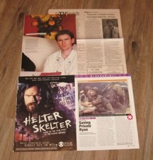 Jeremy Davies AD Helter Skelter original magazine clippings pages PHOTO