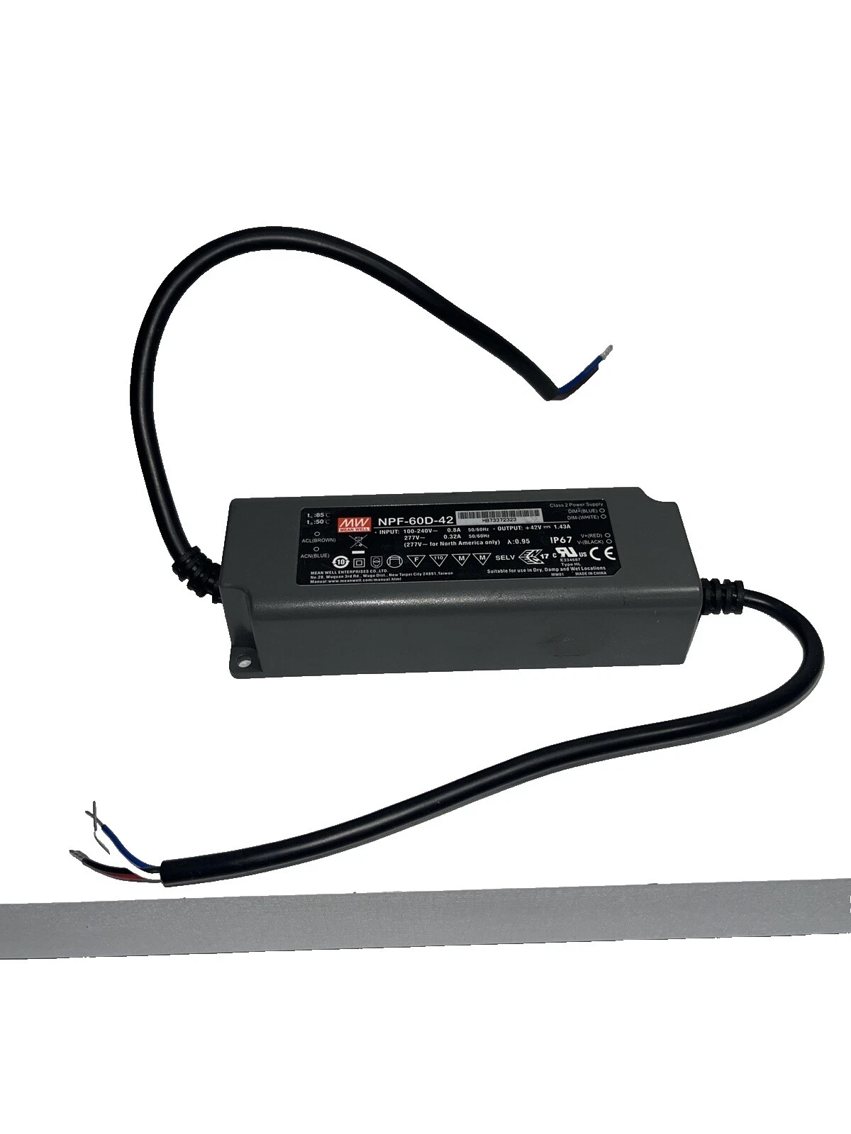 MEAN WELL Industrial Switching Mode Power Supplies (SMPS)