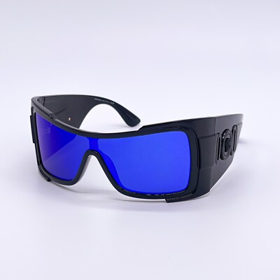NEW MAXI MEDUSA BIGGIE SHIELD SUNGLASSES VERSACE VE4451 GB1 