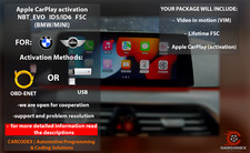 Apple CarPlay activation NBT EVO  ID5/ID6 FSC...