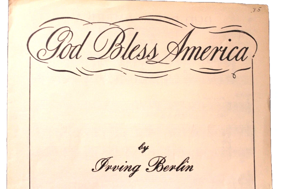 God Bless America by Irving Berlin Sheet Music Very Good Condition Kate Smith - Image 2 of 4