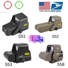 Holographic Sight Black/Tan 551 552 553 558 Red & Green Dot Tactical Scope USA