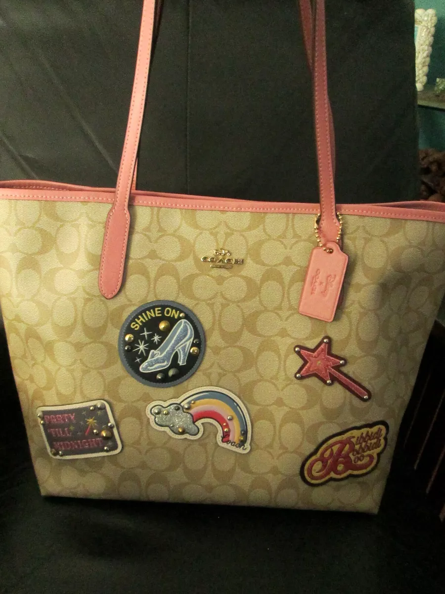 Disney x Coach + City Tote with Patches