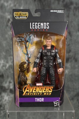Marvel Legends Avengers Infinity War Thor Figure Cull Obsidian BAF
