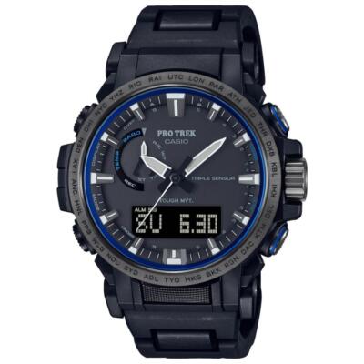 CASIO PRO TREK PRW-61FC-1JF Climber Line Radio Solar Watch Black 47.4mm