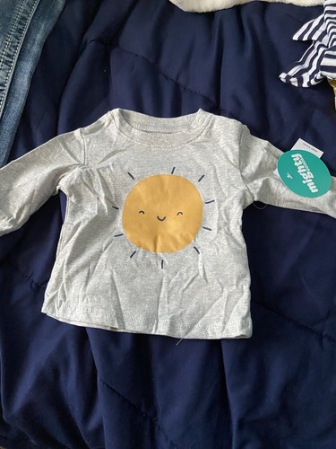 NWT Mighty Goods Newborn 3 Pack Long Sleeve T-shirts - Afbeelding 4 van 7