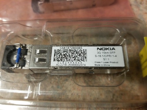 NOKIA 1AB187280065 SFP transceiver module 3G CPRI 1-4 15 km (21) - Picture 2 of 4