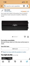 Skar Audio SKv2-4500.1D Mono Class D Subwoofe...