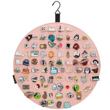 PACMAXI Hanging Brooch Pin Display Holder, Wall Pin Collection Storage Organi...