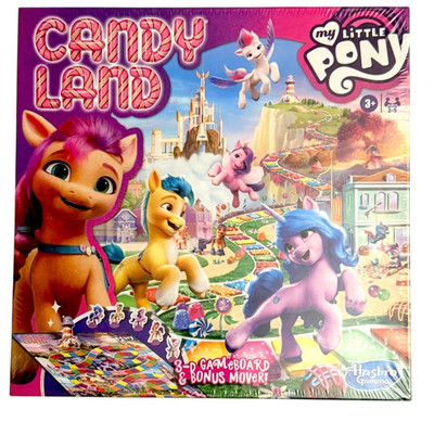 My Little Pony Candy Land 3D Board Game Hasbro Ages 3+ NEW Sealed