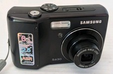 Samsung S630 6.0MP ASR Compact Digital Camera 3x Optical Zoom Black