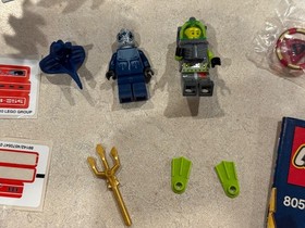 LEGO Atlantis 8058 + 8059 + 30042; 100% complete nr-mt w/ instructions