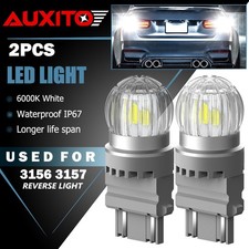 2Pcs White 3157 3457 3057 Signal 30SMD Backup...