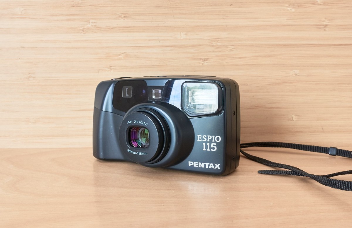 フィルムカメラ Pentax ESPIO 115M G04-1212-341-3v Pentax Espio 115V 35mm Point & Shoot Film Camera for sale online