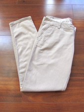 HOLLISTER by Abercrombie  Size 5 27R  Slim But Khaki Cotton Casual Pants c53