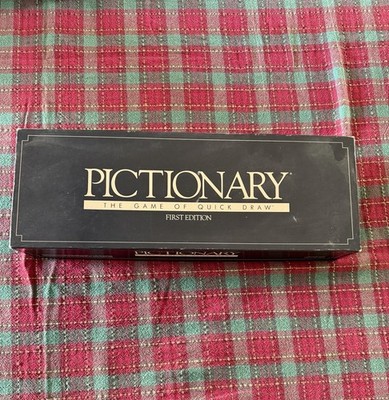 Vintage First Edition 1985 Pictionary Quick Draw Board Game