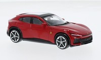 Bburago BBU18-36050RED - 1/43 - Ferrari Purosangue, Rot - Neu