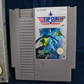 Top Gun Second Mission For Nintendo NES Game + Boxed - No Ins - Tested