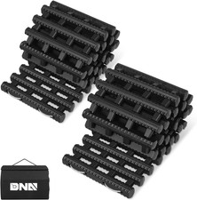 32" Portable Recovery Traction Tracks Mat, Load 7 Ton Car Non-Slip Mat, Off-Road