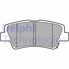 Plaquettes de frein Low-Metallic LP3587 DELPHI pour KIA HYUNDAI