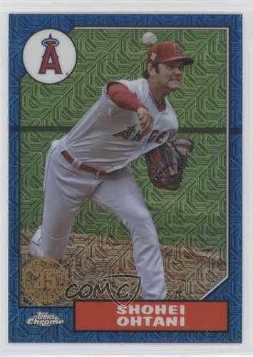 2022 Topps Silver Pack 1987 Chrome Series 2 #T87C2-50 Shohei Ohtani Angels