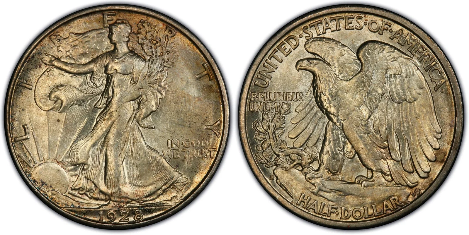 1928-S Walking Liberty Half Dollar PCGS MS65