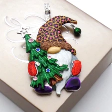 Kirks Folly Nicky The Christmas Gnome Magnetic Enhancer with Box ST